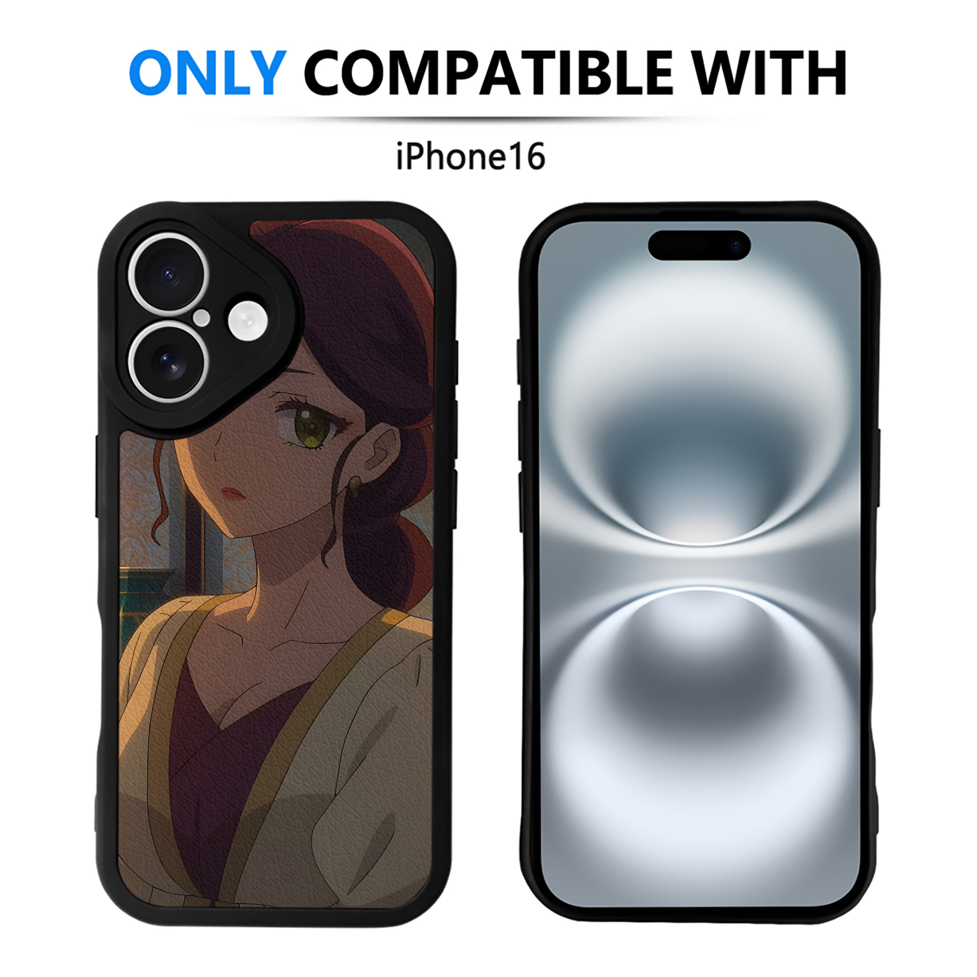 薬屋のひとりごと The Apothecary Diaries 【iPhone 16シリーズ対応】シリコンスマホケース（レザー調） 材質：シリコン